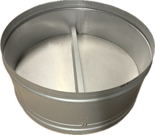 Visszacsapószelep d=800, laposvasperem, furatlan