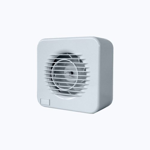 Axicen 100 kevertáramú d=100 ventilátor 90m3/h vízszintes beépítéssel oldalfalba, légcsatornába