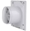 AXY STYLE 100 PRO Base axiál ventilátor pillangószeleppel, d=98, 95m3/h, 14W, 40Pa, LED, ErP