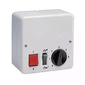 RVR fordulatszám szab. 230 V, irányváltóval, 5 fokozat, 0,5A