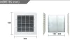 BUILT-IN 9" Falba sülly. axiálventilátor, reverzibilis, autom. zsalu, 740/480 m3/h, 46W, IPX4, ErP