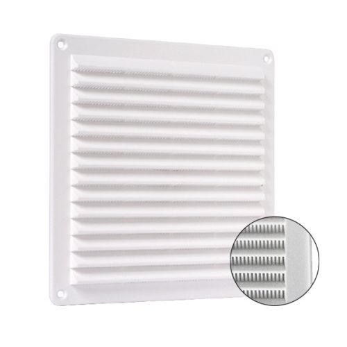 Müa,rács hálóval 225x630 mm,ECO-AIR fehér