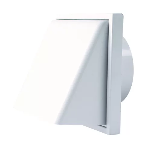 Műanyag esővédő csappantyúval, d=100, 140×145 mm