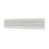 Müa.dupla rács 453x90 mm. fehér    ( belső 430x70 )
