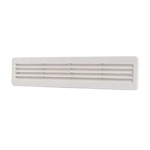 Müa.dupla rács 453x90 mm. fehér    ( belső 430x70 )
