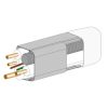 Végelzáró elem 90x65 (10db/karton)