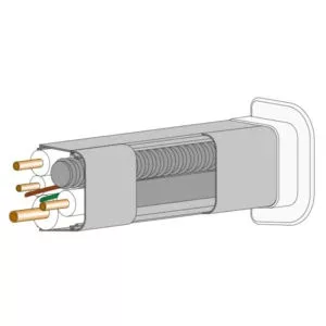 Fali végelzáró idom 70x55 (10db/karton)
