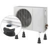 Klímatartó kit. állítható, szögeltérés +/- 15°, fekete, 325 kg/kit