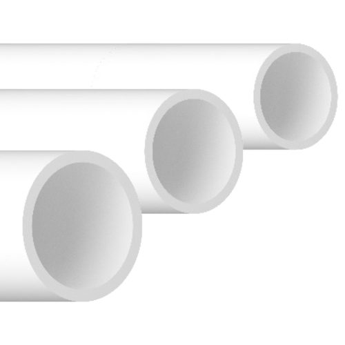 Merev kondenzvízcső pvc 20mm fehér színű