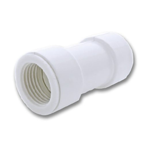 Merev-flexibilis csőcsatlakozó idom pvc 20/20mm, fehér színű