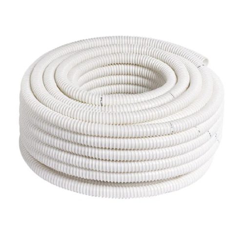 Spirál cső pvc 18 mm fehér színű (30m/tekercs)