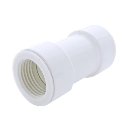Merev csőhöz toldó idom pvc 25mm fehér színű