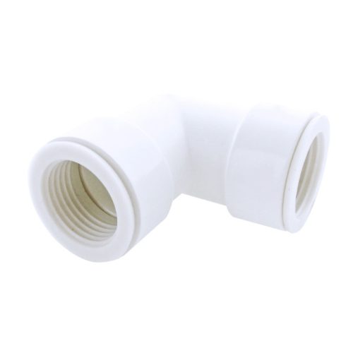 Merev csőhöz 90'-os könyök idom pvc 25mm fehér színű
