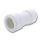 Merev-flexibilis csőcsatlakozó idom pvc 20/25mm, fehér színű