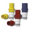 Speciális csatlakozó O 18 mm piros,  merev ill. flexi csövek csatl., szifonhoz