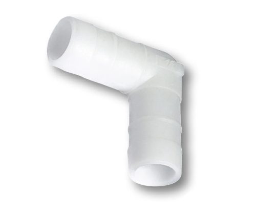 Könyök spirál csőhöz 20mm, fehér