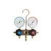 REFCO BM2-3-DS-R32 manométer csaptelep 3 tömlővel, R32/R410A, műanyag kofferban