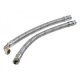 Flexibilis bekötőcső 60cm 1" külső/belső könyök 10bar, 25*33