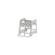 Keret 2 modul system szerelvény DIN sínre rögzítéséhez (3 DIN) GW26410