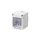 Falonkívüli 2 (1X2) modulos Csapfedeles Szerelvénydoboz IP55 GW27042