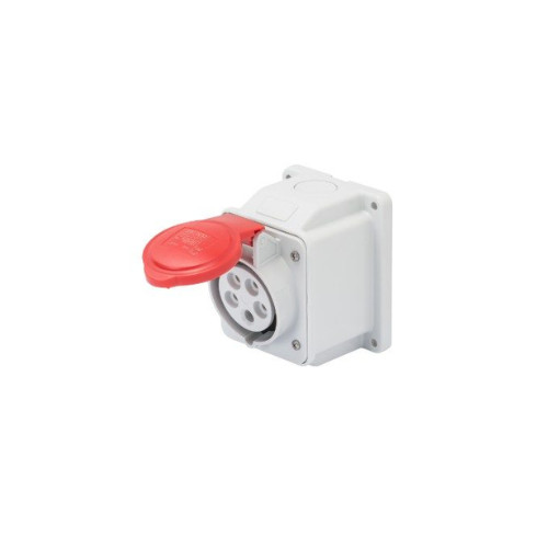 rögzített ipari csatl 3P+N+T 16A 380V IP44 (GW62409)