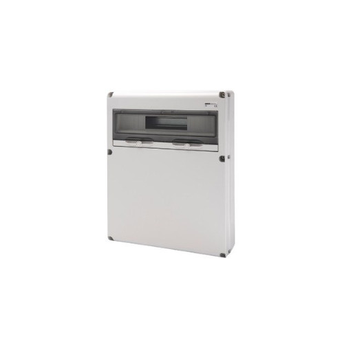 Kombinált Ipari Elosztószekrény 18 modul IP65 GW68012