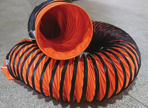 Ipari ventilátor mobil 12"-hoz flexibilis cső d=300mm h=10 m.