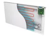 KLIMA beltéri fűtőpanel LCD kijelzővel, 230V,1000W, IP24, 3 üzemmód + heti programozás