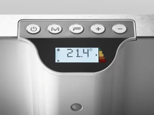 KLIMA beltéri fűtőpanel LCD kijelzővel, 230V,1000W, IP24, 3 üzemmód + heti programozás