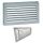 Acél légrács 425x125mm egysoros