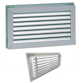 Acél légrács 425x175mm 45° egysoros