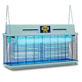   CRI-CRI Rovarcsapda 2x40W, 850m2, UV-A lámpa, szürke színű