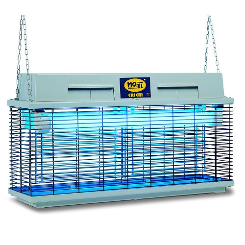 CRI-CRI Rovarcsapda 2x40W, 850m2, UV-A lámpa, szürke színű