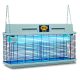 CRI-CRI Rovarcsapda 2x40W, 850m2, UV-A lámpa, szürke színű