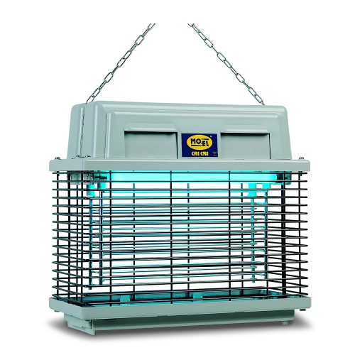 CRI-CRI Rovarcsapda 2x15W, 320m2, UV-A lámpa, szürke színű