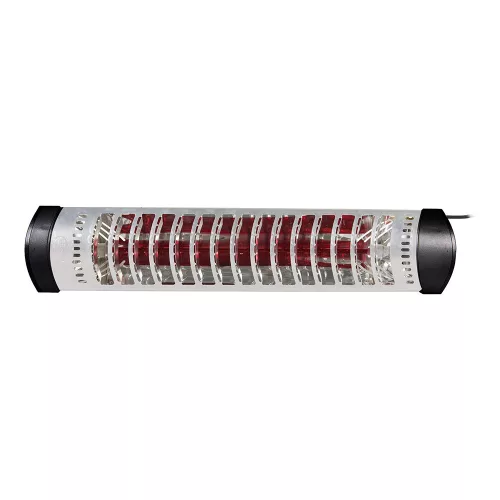 Sharklite Infra rubin hősugárzó 1200W FEKETE kapcsolóval és vezetékkel