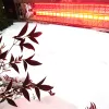 Petalo Infra hősugárzó 1200W, rubin vonalizzóval, kapcsolóval és vezetékkel