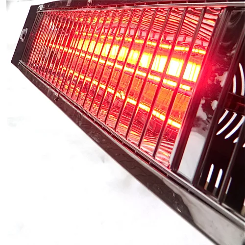 Petalo Infra hősugárzó 1200W, rubin vonalizzóval, kapcsolóval és vezetékkel