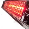 Petalo Infra Hősugárzó 1800W, rubin vonalizzóval, kapcsolóval és vezetékkel