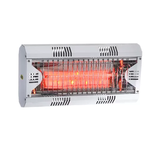HATHOR LGW Csökkentett Fényerős Infra hősugárzó 1x2000W 9A IP55 (fehér ház)