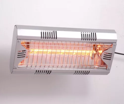 HATHOR LGW Csökkentett Fényerős Infra hősugárzó 1x2000W 9A IP55 (fehér ház)