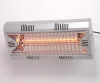 HATHOR LGW Csökkentett Fényerős Infra hősugárzó 1x2000W 9A IP55 (fehér ház)