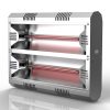 HATHOR Infra hősugárzó 2x2000W 2*9A IP55 (arany)