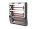 HATHOR Infra hősugárzó 3x2000W 3x9A IP55 (arany)