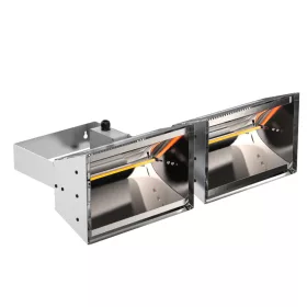   HATHOR DEEP Infra hősugárzó 2x2000W, IP55, 220-240V 50-60Hz (vízszintes)