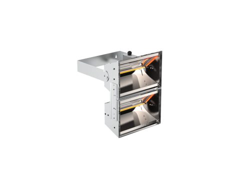 HATHOR DEEP Infra hősugárzó 2x2000W, IP55, 220-240V 50-60Hz (függőleges)