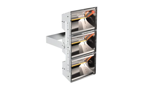 HATHOR DEEP Infra hősugárzó 3x2000W, IP55, 380-415V 50-60Hz (függőleges))