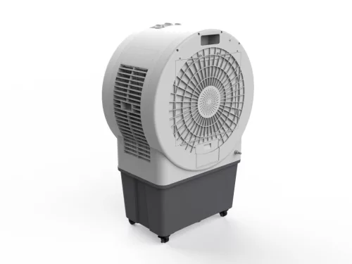 Léghűtő, 3 fokozat + SWING,  250W, 230 V - 50 Hz, 6000m3/h, 80 literes víztartály