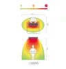 HOT TOP sötétsugárzó infra panel 1500W IP55