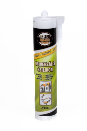 United Sealants Univerzális Szilikon 280 ml Transzparens